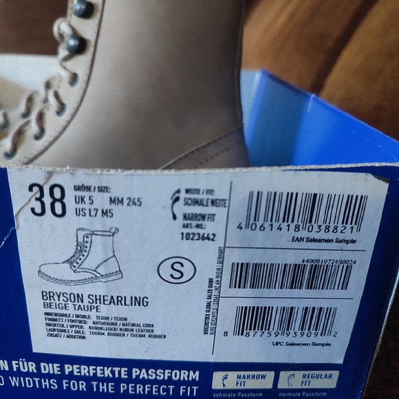 BIRKENSTOCK Bryson Shearling Color Beige Taupe Unisex - Picture 3 of 4